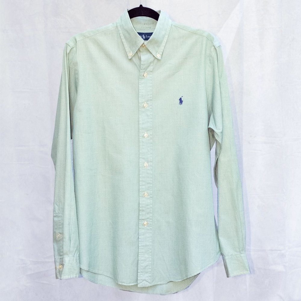 Ralph Lauren Light Green Dress Shirt